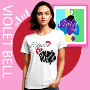T-Shirt – “Silent is Strong”