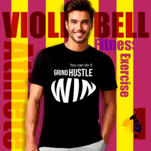 T-Shirt – “Grind. Hustle. Win.”